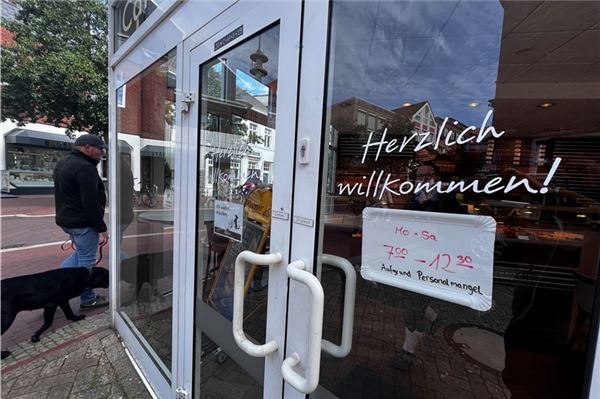 Ab mittags geschlossen wegen Personalmangel: Diese Bäckerei zieht Konsequenzen. Foto: Stefan Bergmann