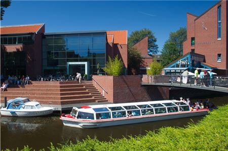 Besuchermagnet in Emden: Die Kunsthalle in der Innenstadt, einst gegründet vom Journalisten Henri Nannen.