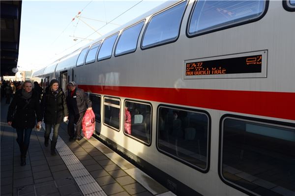 Der Intercity von Bremen nach Norddeich-Mole. Darf man ihn künftig mit dem Deutschland-Ticket nutzen?