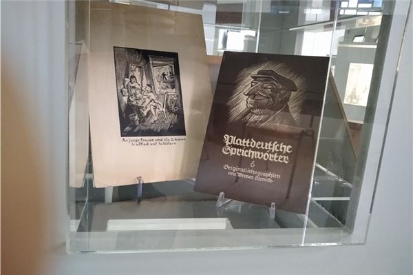 Werner Klemke:Mosaikstein in einer beeindruckenden Karriere Die Dokumentationsstätte Gnadenkirche Tidofeld präsentiert die Norder Arbeiten von Werner Klemke.