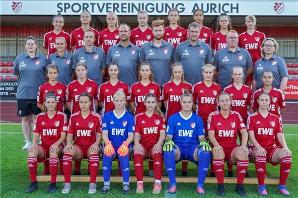 Die SpVg Aurich greift nach der Schale Die erfolgreichen U17-Bundesliga-Juniorinnen stehen im Meisterschaftsfinale gegen Bayer Leverkusen