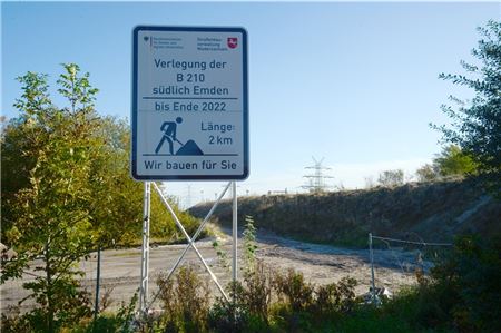 Mit einer Fertigstellung der Straße ist nicht vor Ende 2025 zu rechnen. 