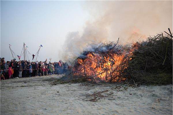 Osterfeuer 2023 Norddeich