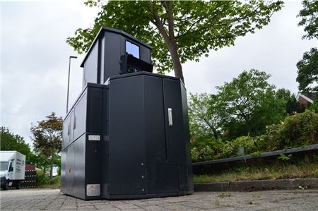  Auch am Burggraben in Norden wurde geblitzt.