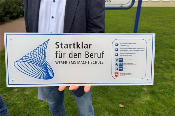  Die IGS Marienhafe/Moorhusen ist „Startklar für den Beruf.“ Foto: Keno Klaassen