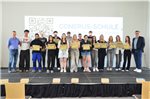 16 Schülerinnen und Schüler von Partnerschulen der Conerus-Schule wurden für ihre besondere Leistung im Rahmen der Berufsorientierung geehrt. Fotos: Keno Klaassen