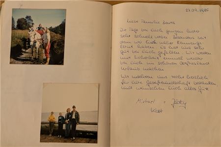 1985 war Familie Kast zum ersten Mal bei Alfred Bents und seiner Frau zu Besuch. Fotos: Merlin Klinke