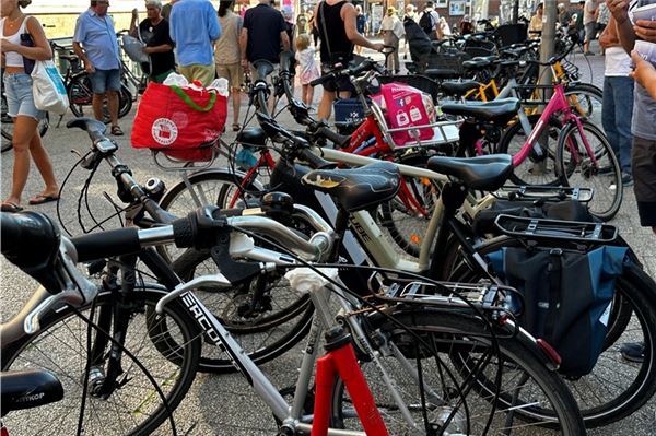 Sachstand beim Verkehrskonzept Auch die Parksituation der Fahrräder gehört zu den Punkten des Mobilitätskonzepts. Archivbild