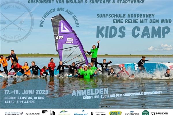 Windsurf-Profi Dennis Müller organisiert Camp für Kids