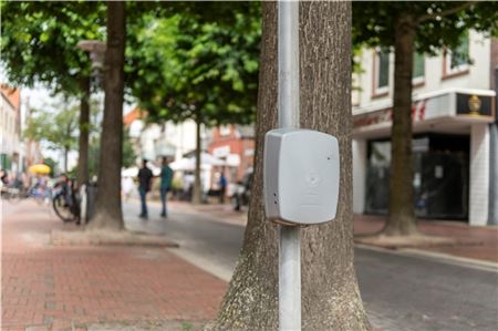Ausbaufähig: Auch ohne Messgerät ist erkennbar, dass es im südlichen Teil des Neuen Weges ruhiger zugeht.
