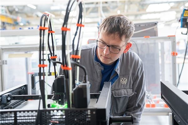 Azubi Maik Kersch: „3D-Druck wird wichtiger.“