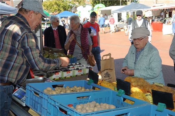 Goldener Herbst auf dem Marienhafer Bauernmarkt