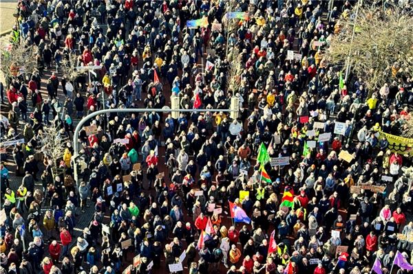 Demonstration in Emden