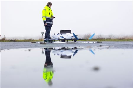 Mit der Frachtdrohne in den Windpark