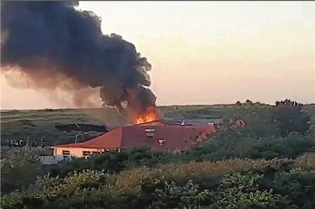 Brand im Bauhof der Gemeinde Baltrum