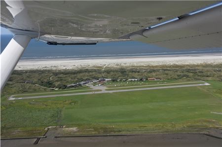 Von Norddeich mit dem Flugzeug nach Juist