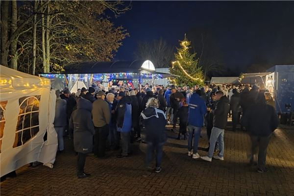 Nur der Weihnachtsbaum streikt in Südbrookmerland