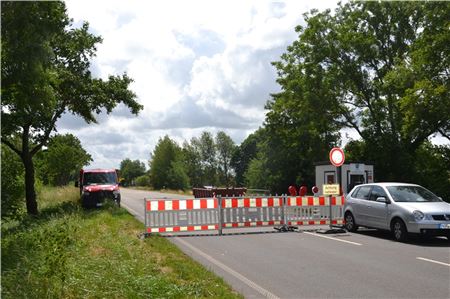 Die Bundesstraße 72 bleibt länger gesperrt