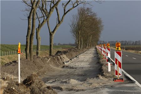 Bau des Bürgerradwegs wird fortgesetzt