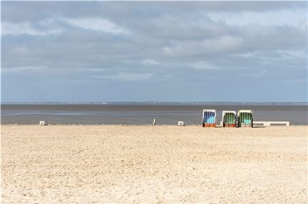 Saisonauftakt am Strand  in Norddeich