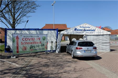 Zum Testen in den Drive-in