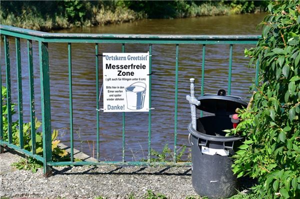 „Messerfreie Zone“ in  Greetsiel?