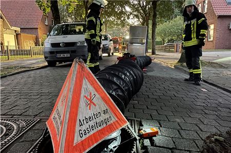 Gasleck in der Jahnstraße