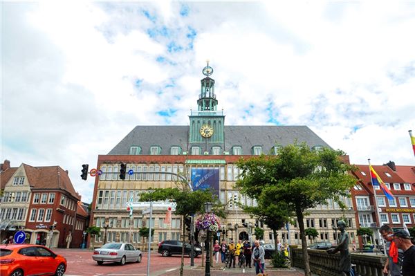 Das Rathaus der Stadt Emden. Foto: Nina Lehmann