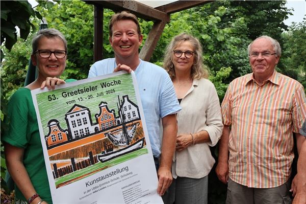 Das Team hinter der Greetsieler Woche ist bereits voller Vorfreude. Foto: Irmi Hartmann