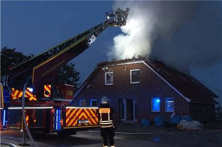 Brand in Hagermarsch