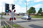 Der Bahnübergang Heerstraße wird für voraussichtlich zwei Tage voll gesperrt.