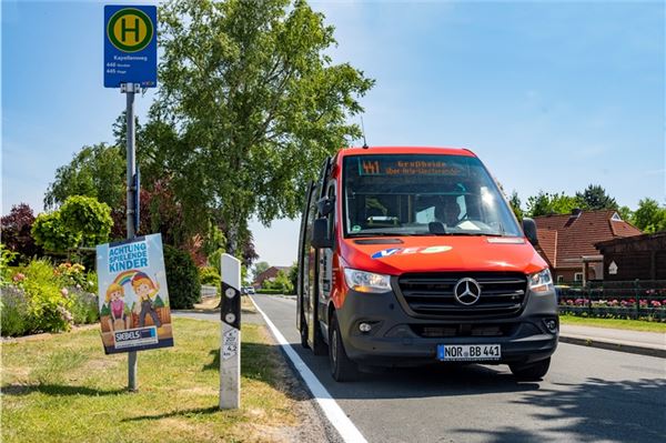 Der Bürgerbus Großheide wird am 28. Juni zu seiner letzten Fahrt durch die Gemeinde aufbrechen.