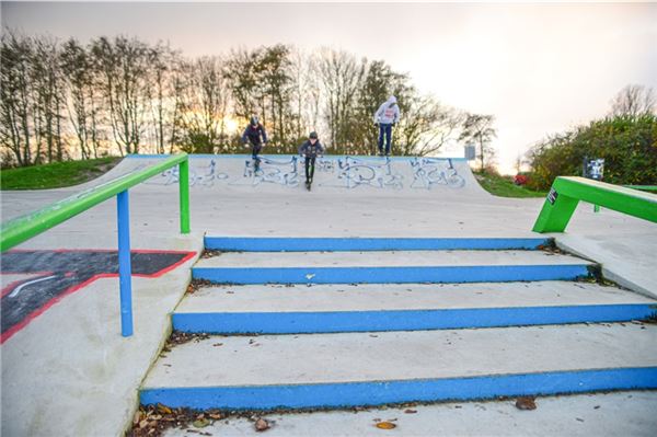 Skaterpark hat sich positiv entwickelt Der Norder Skaterpark ist bei den Jugendlichen beliebt.