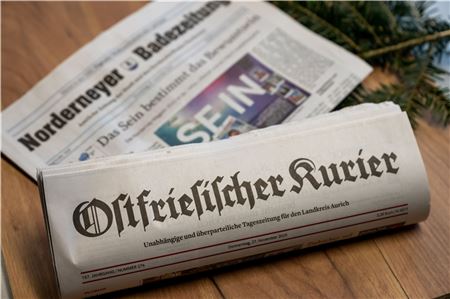 Der Ostfriesischer Kurier und die Norderneyer Badezeitung dürfen von der Neuen Osnabrücker Zeitung übernommen werden.