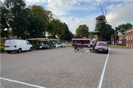 Der Wochenmarkt in Hinte wird nicht fortgesetzt. Der Probemonat brachte nicht den gewünschten Erfolg.
