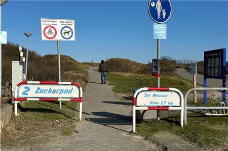 Der Zuckerpad steht im Mittelpunkt des Wegekonzeptes für den Inselosten. Fotos: Noun