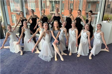 Die Ballettmädchen des SV Hage konnten sich in Venlo nicht belohnen. Foto: privat