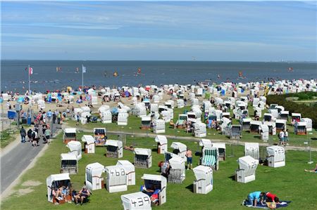 Die Digitalisierung im Blick: Der in 2019 angeschobene Strandkorbverleih über das Internet soll in Norddeich 2021 deutlich ausgebaut werden. Denn Norddeich als Urlaubsregion war in 2020 trotz Einbußen gefragt.