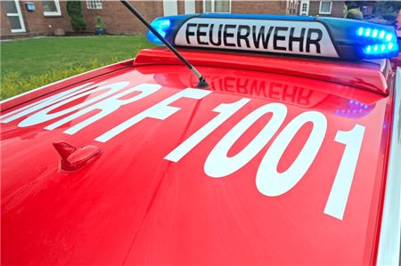 Die Feuerwehr half einer Mutter und ihrem Kind.