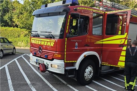 Die Feuerwehr kennt sich an der Conerus-Schule mittlerweile sehr gut aus.