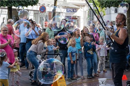 Die Kinder waren begeistert.