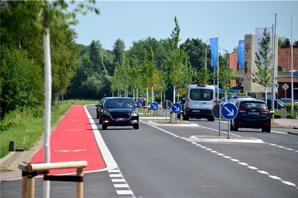 Die Norder Bahnhofstraße ist nun wieder für alle offen.Foto: Keno Klaassen