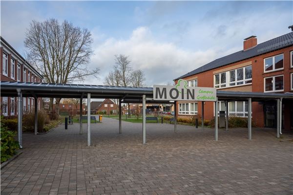 Der Campus der Gemeinde Großheide.