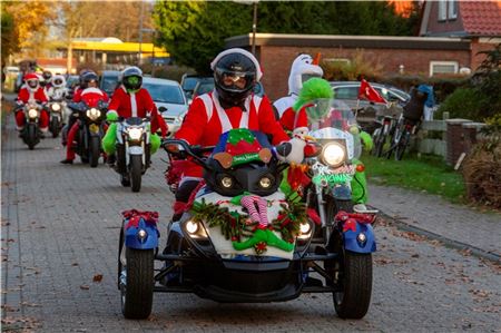 Die Weihnachtsrocker am Nachmittag begeisterten traditionell Groß und Klein.