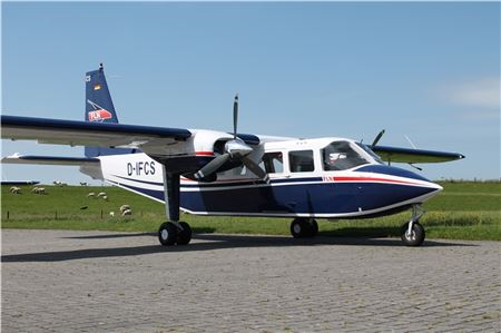 Die Zeit der Inselflieger von und nach Juist scheint endgültig gezählt. Ab März stellt FLN den Flugbetrieb ein. Foto: Stefan Erdmann