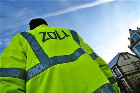 Die Zollkontrolle auf der Klinik-Baustelle hat Folgen. Archivfoto