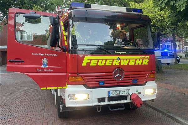 Zum Dank die Tür vor der Nase zugeknallt Dieser Einsatz verlief für alle Beteiligten glimpflich.