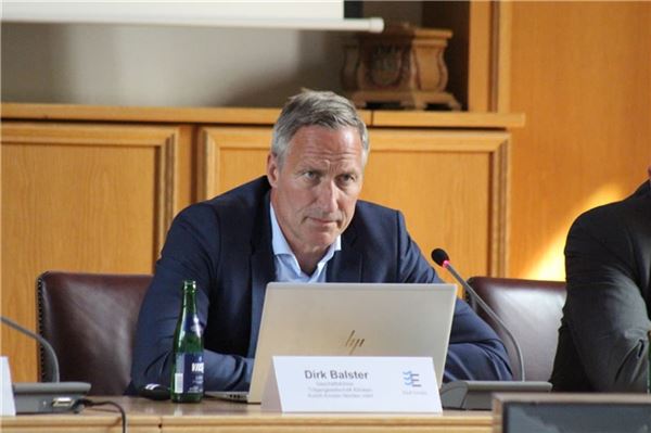 Dirk Balster, Geschäftsführer der Trägergesellschaft, bleibt im Amt. Foto: Till Oliver Becker