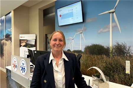 Dr. Alexandra Thürkow hält seit dem 1. April das Ruder bei den Wirtschaftsbetrieben der Stadt Norden in der Hand.Foto: Christian Walther