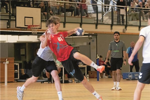 Druckvoll. Erst im zweiten Abschnitt saßen die Angriffe. Foto: ubr